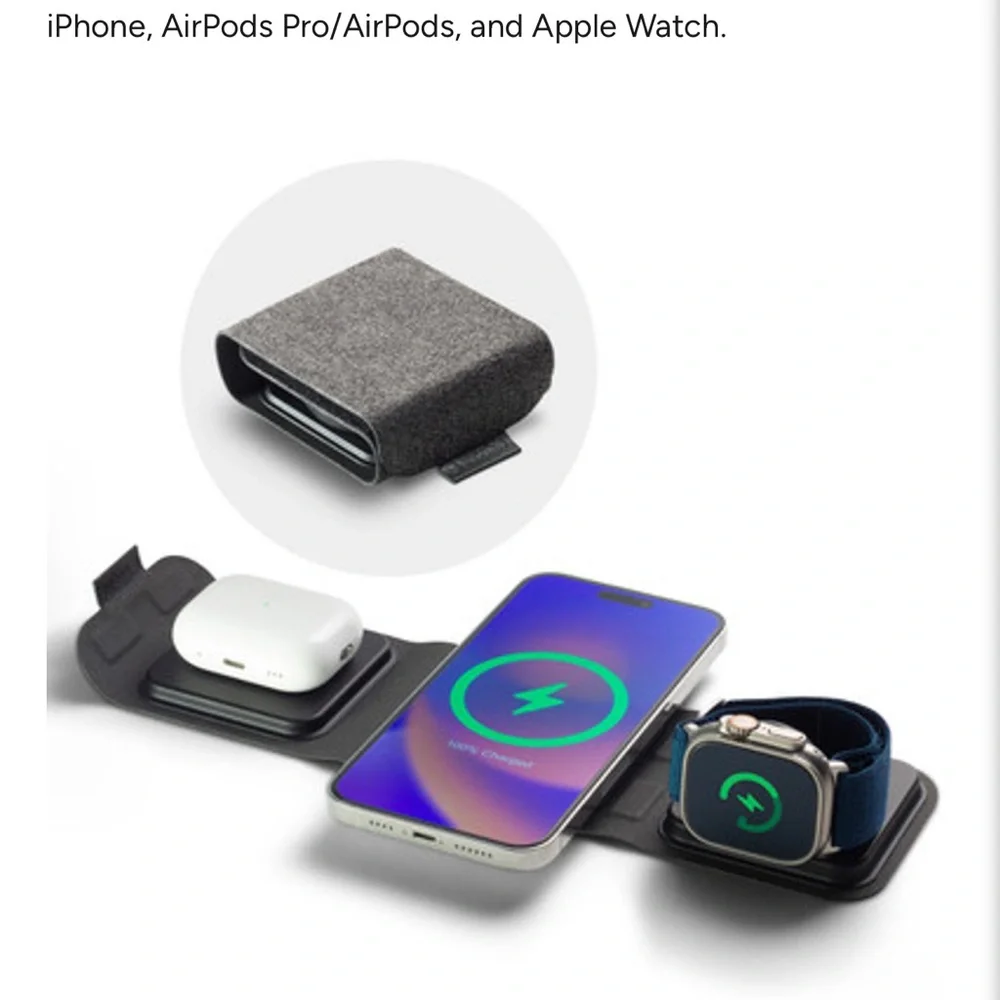 ZAGG 3 in one charger mag safe